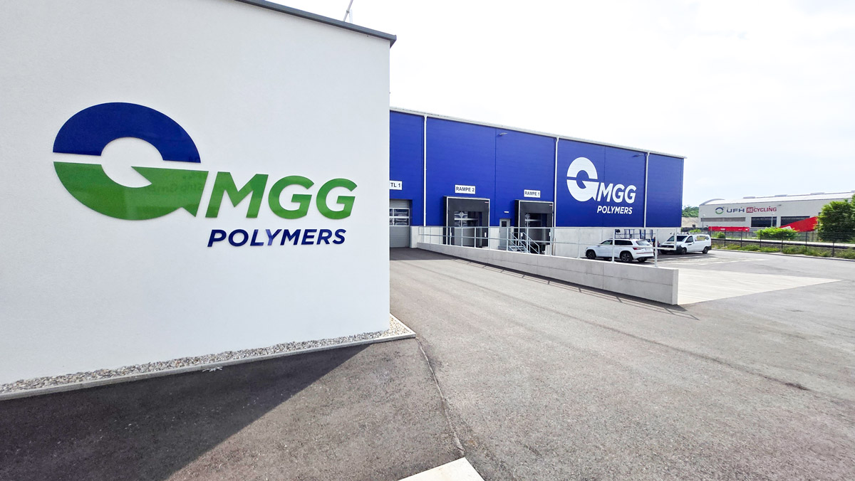 MGG Polymers Gebäudebeschriftung